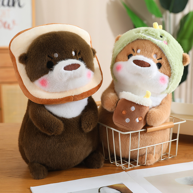 Unicorn Stuffed Toy - Kawaii Otter mainan mewah indah Otter