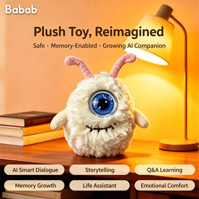 Kids Toys Company - Boneka AI Monster Bermata Satu, Robot