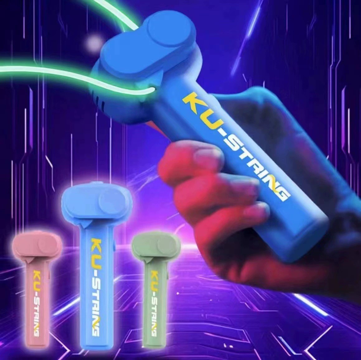 Kids Zip Toys - Peluncur Tali Mainan Tali Peluncur Tali