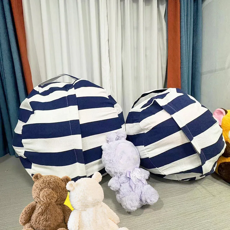 Kids Zip Toys - Kursi Bean Bag Penyimpanan Boneka Mainan