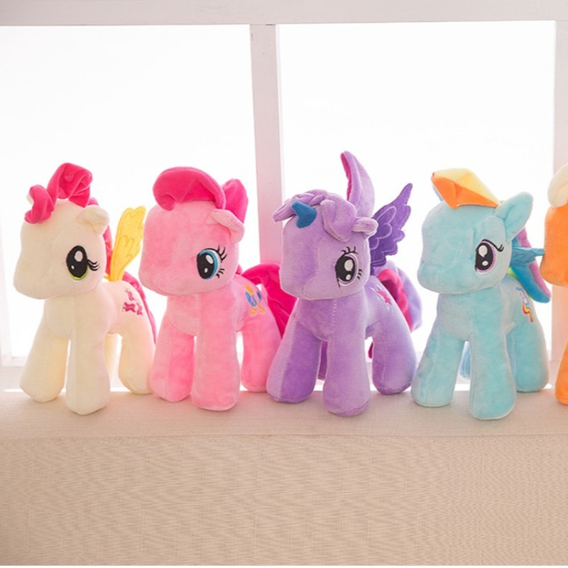 Unicorn Stuffed Toy - Boneka Plush My Little Pony Lucu
