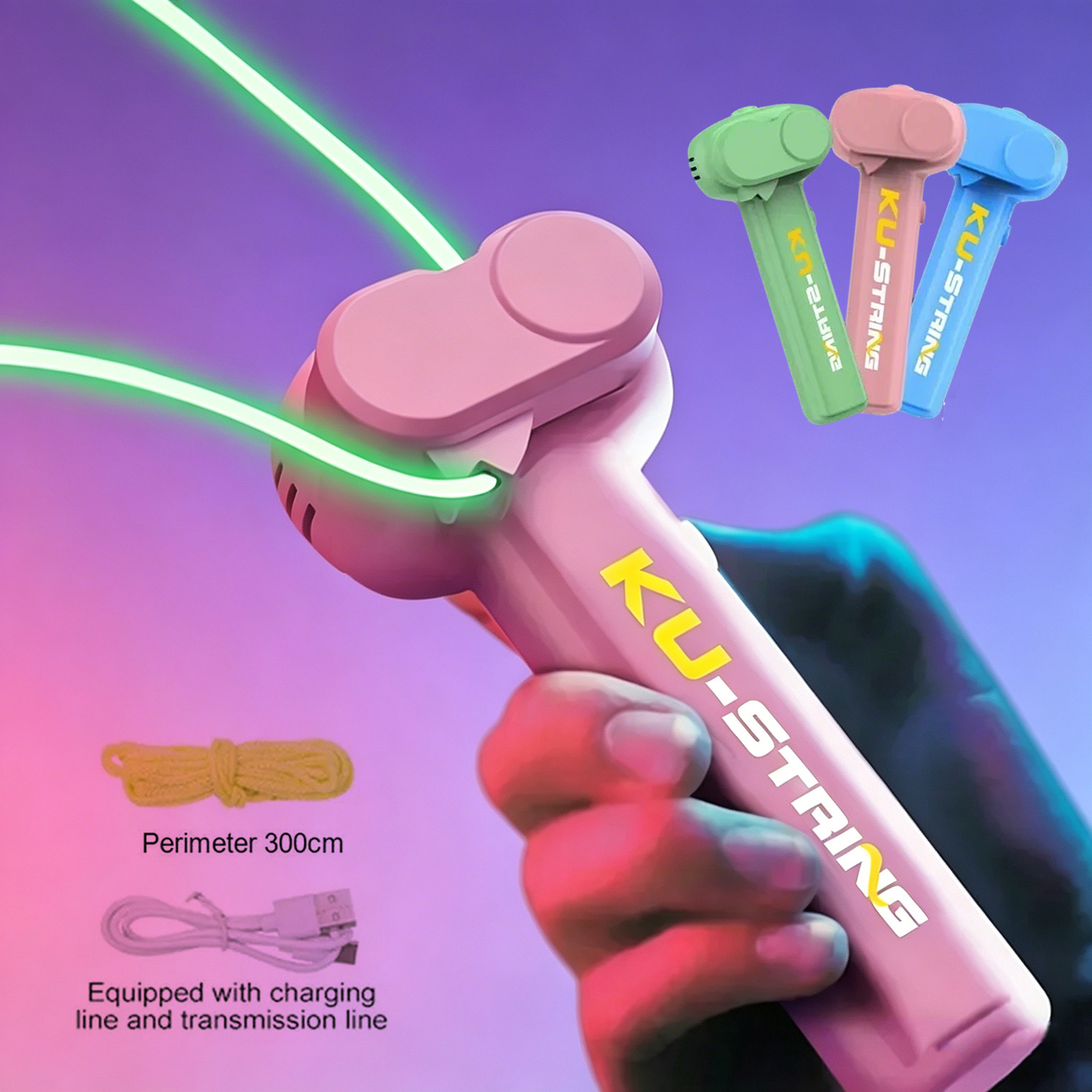 Kids Zip Toys - Mainan Tali Pelontar Loop Rope untuk