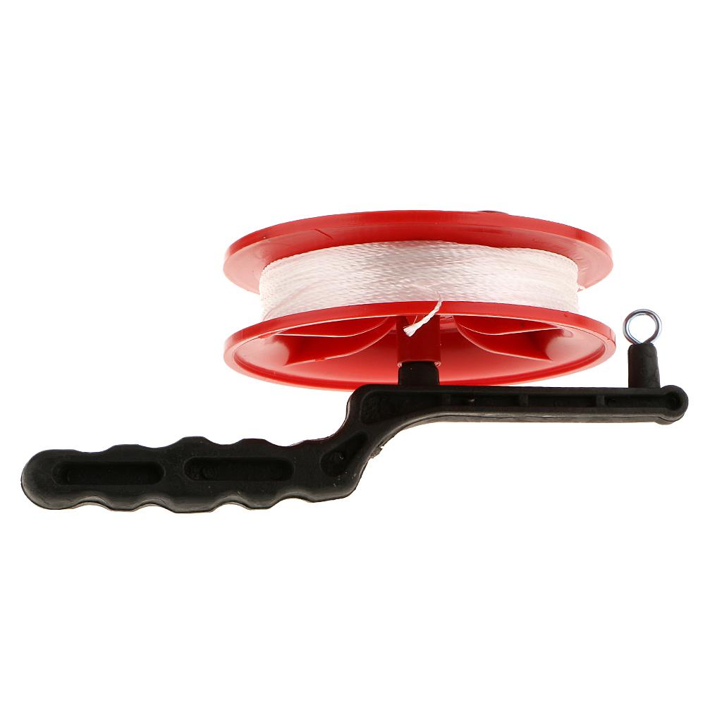 Kite Wind Outdoor - Mainan Layang-layang Merah dengan Pegangan Plastik