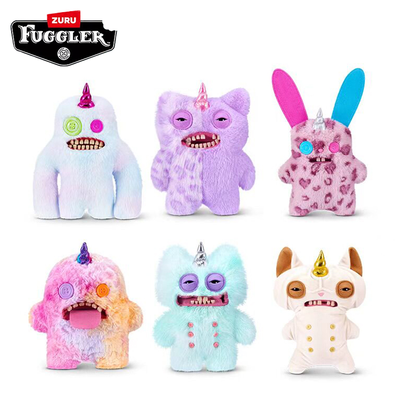 Unicorn Stuffed Toy - Boneka Plush Lembut Seri Fuggler Unicorn