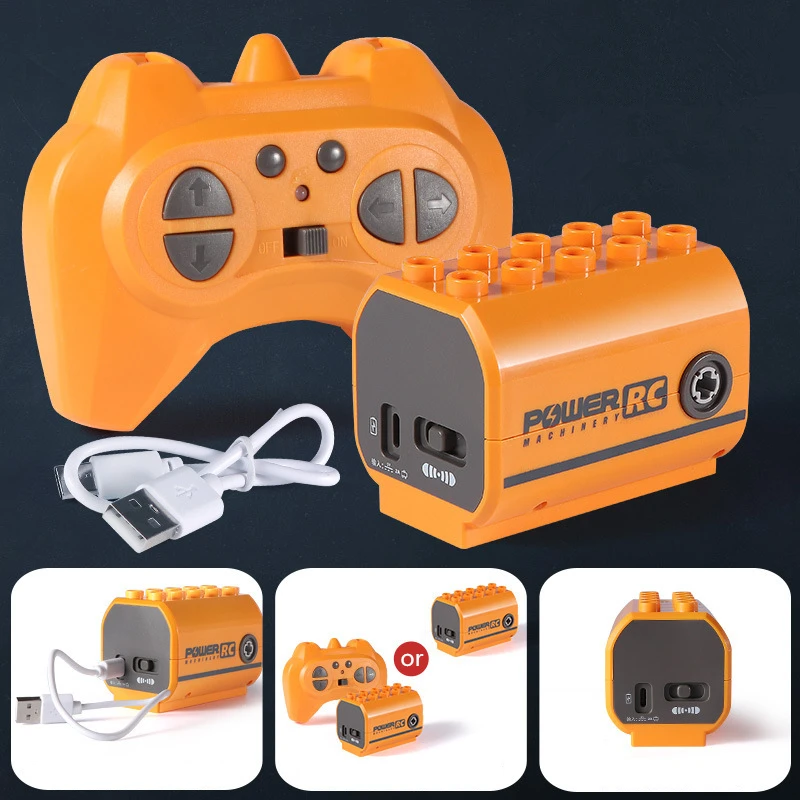 Kids Toys Lego - Motor RC Fungsi Daya untuk Blok