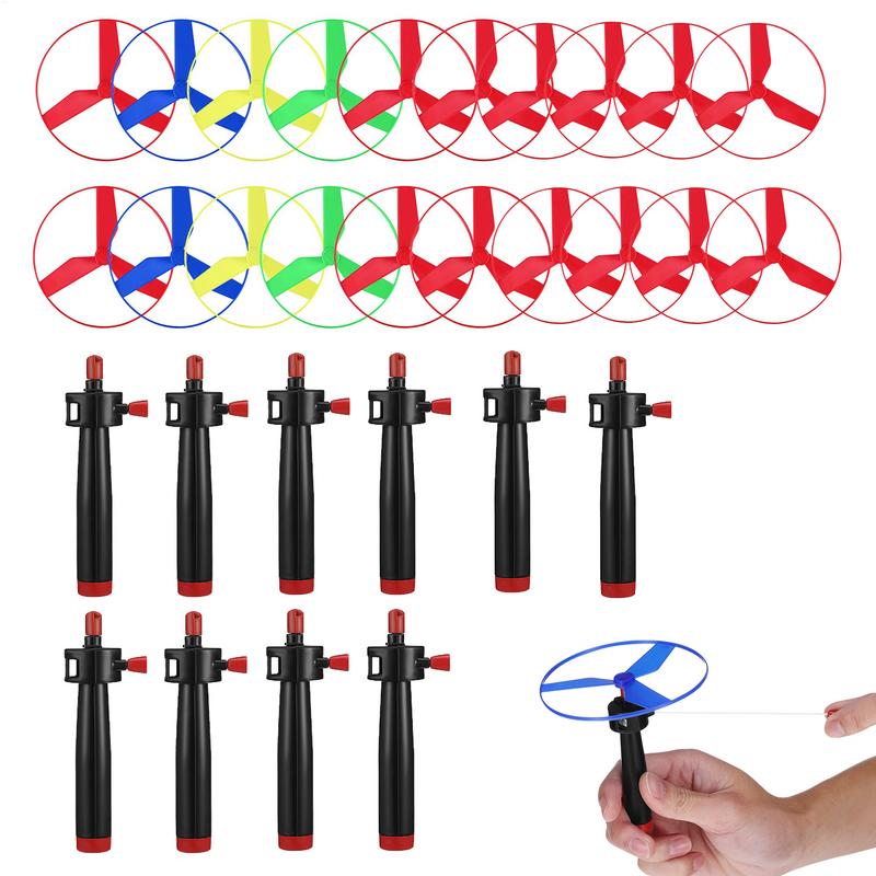 Kids Zip Toys - 10 Set Mainan Helikopter Baling-Baling Cakram