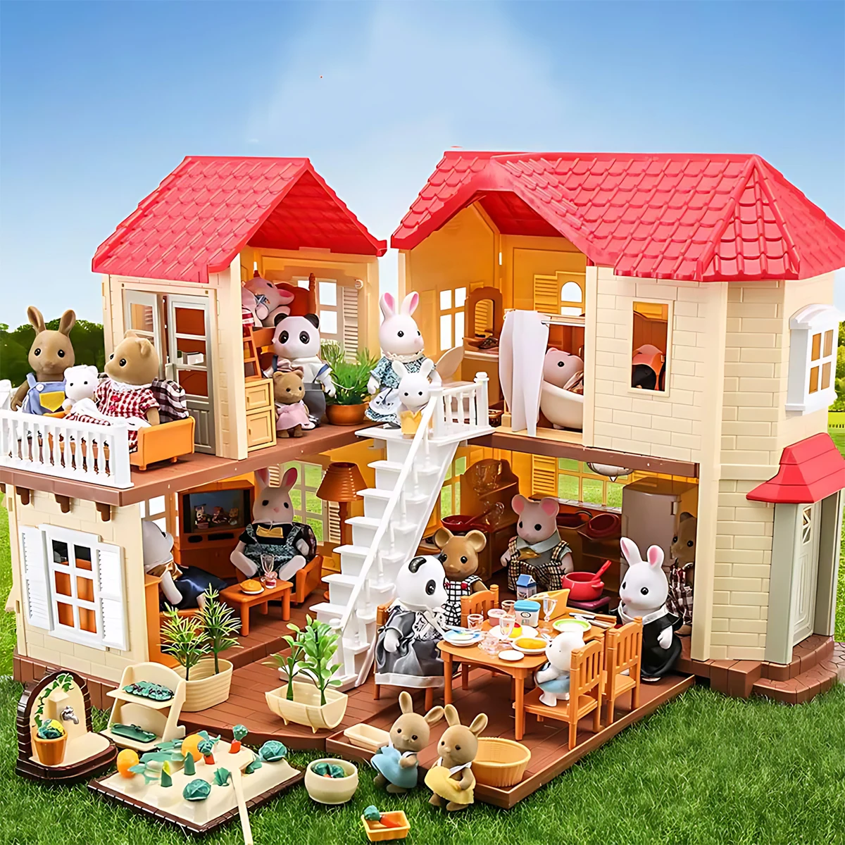 Kids Toys Resale - Furnitur Miniatur 1:12 Rumah Boneka Dapur