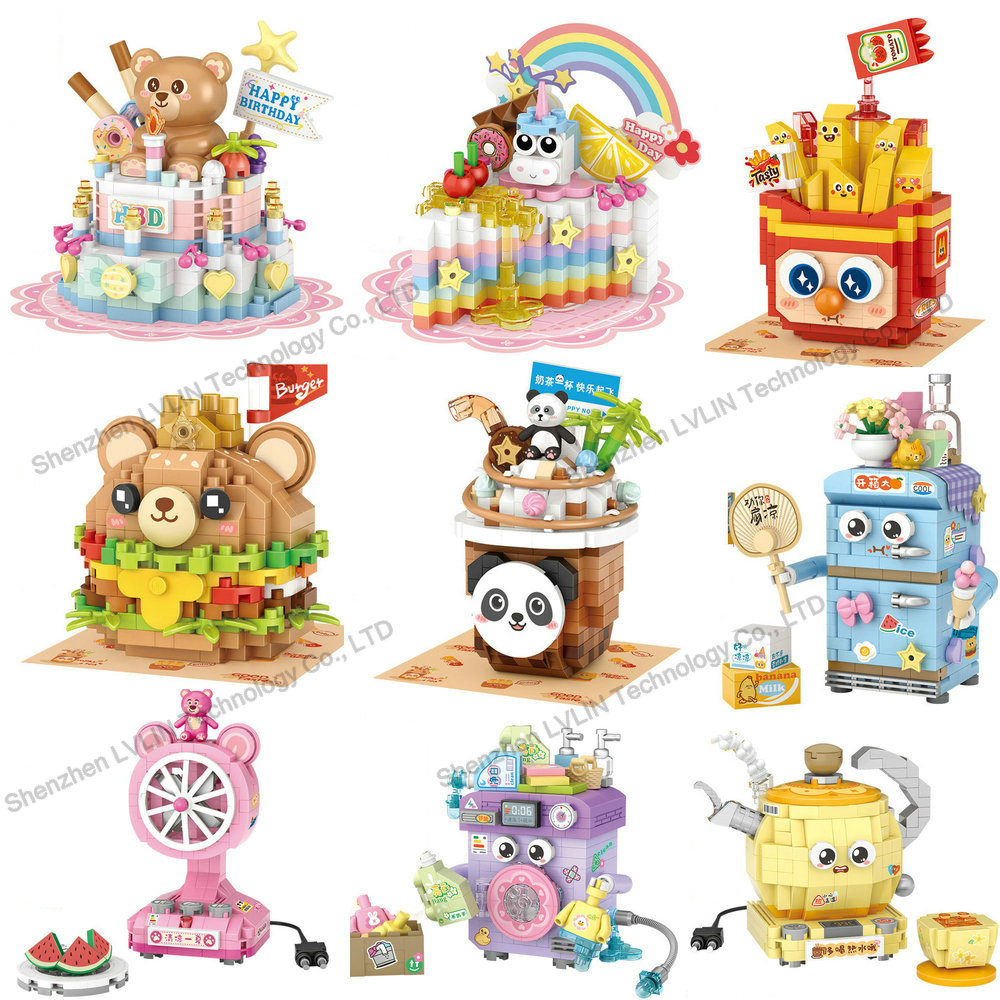 Blok bangunan rumah alat rumah - Kids Toys Stores ulasan dan harga