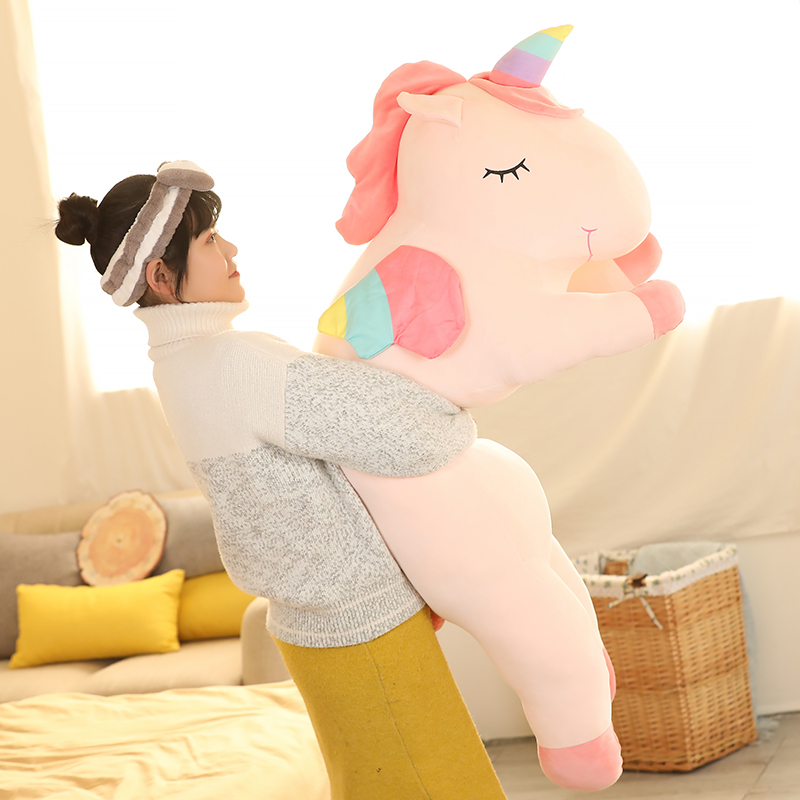 25-100CM Kawaii raksasa Unicor - Unicorn Stuffed Toy ulasan dan harga