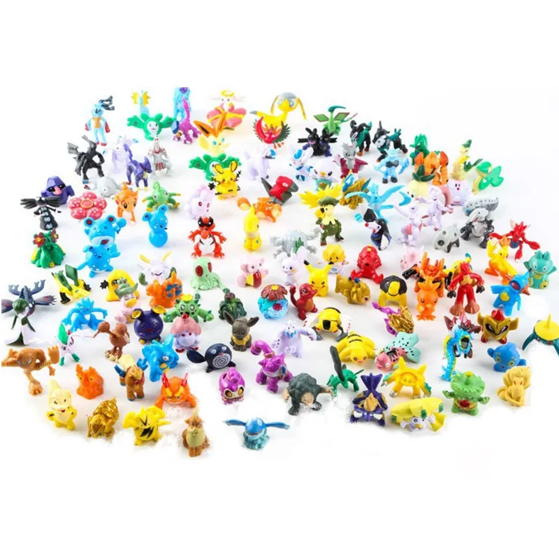 Figur Anime Pokemon 2-3CM Pika - Kids Toys Young ulasan dan harga