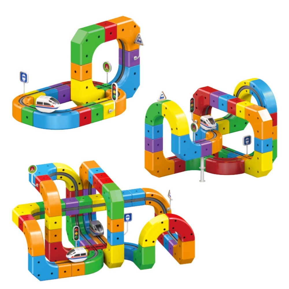 Set Kereta Api Fusion Rakitan  - Toy Train Track Set ulasan dan harga