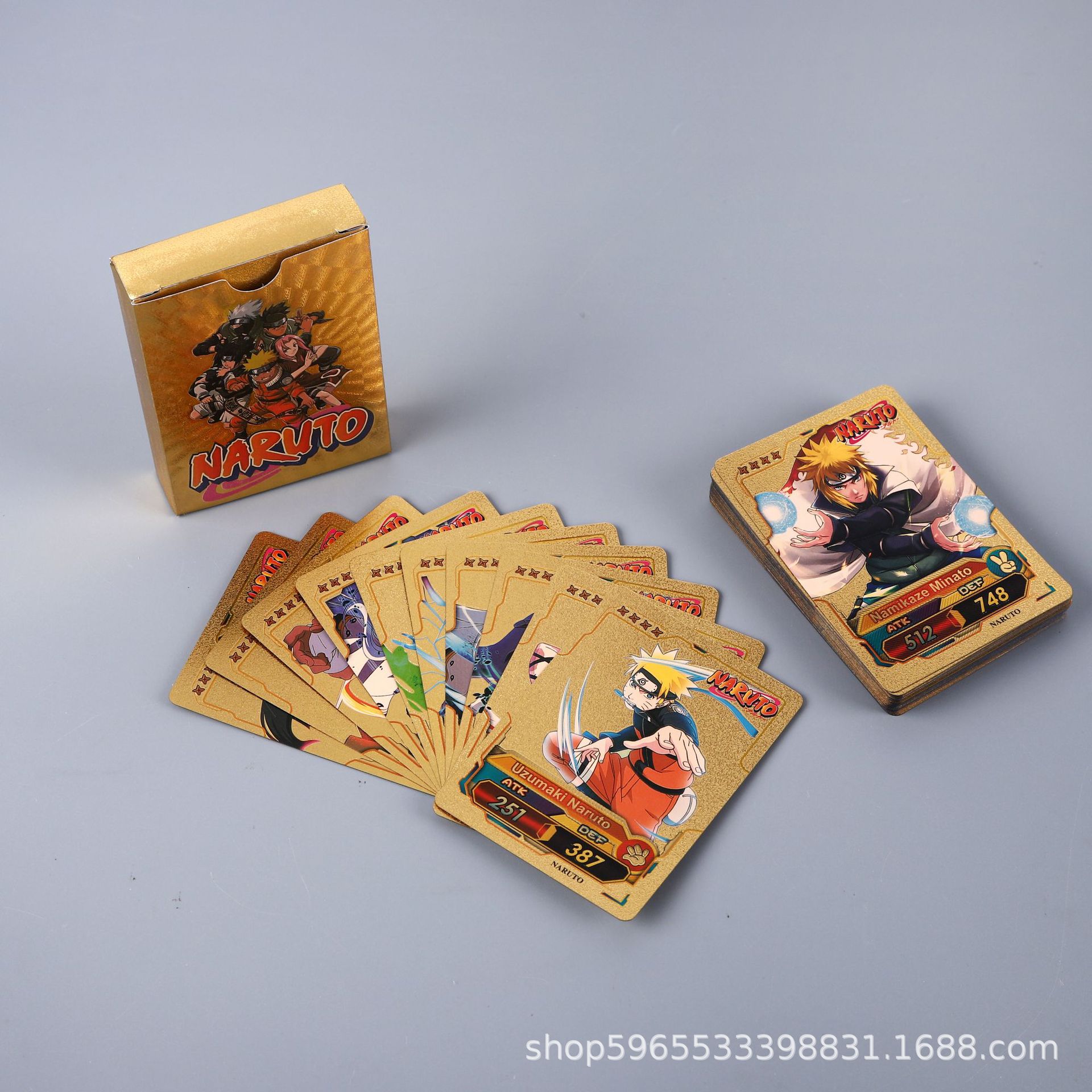 55 Buah Kartu Naruto Seri Emas - Kids Toys Usa ulasan dan harga