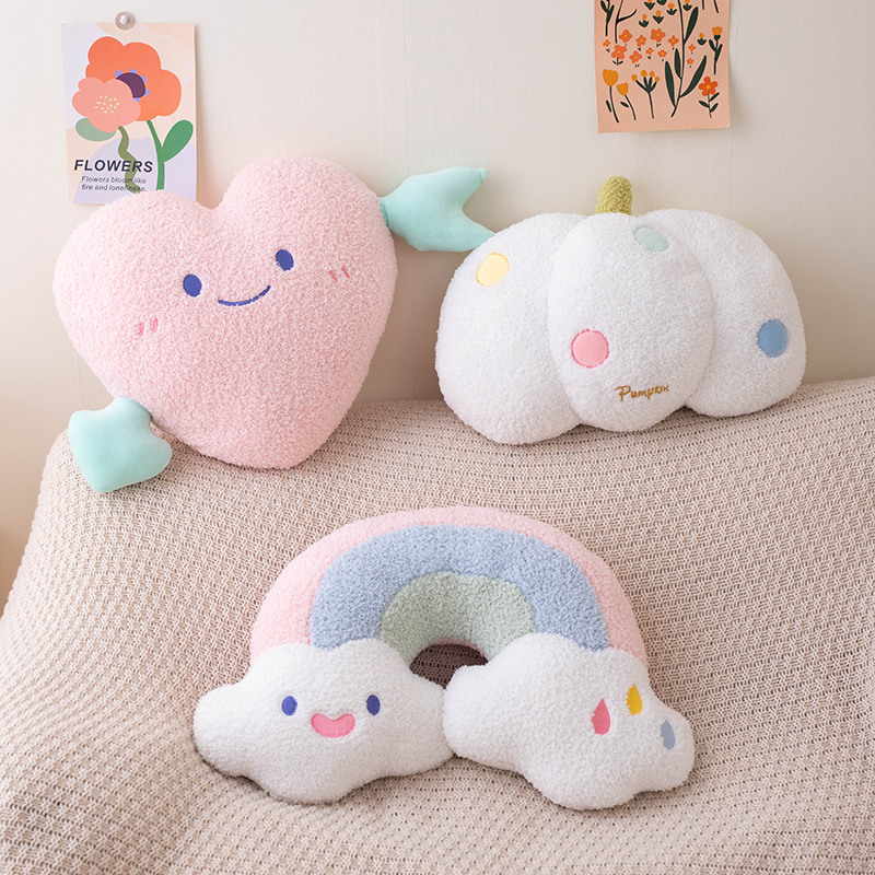 Bantal sofa labu hati merah mu - Unicorn Stuffed Toy ulasan dan harga