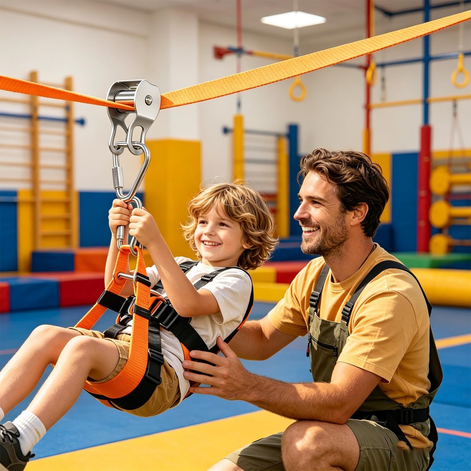 Permainan Zip Line untuk Anak- - Kids Zip Toys ulasan dan harga