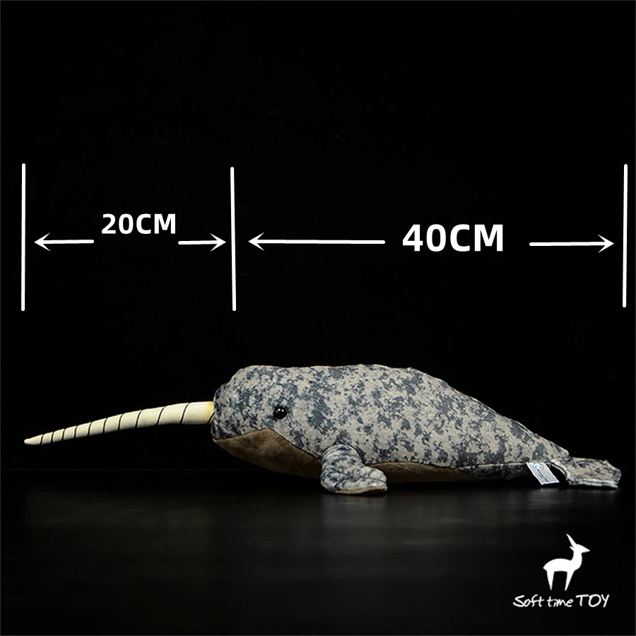 Boneka Narwhal Arktik yang Mir - Unicorn Stuffed Toy ulasan dan harga