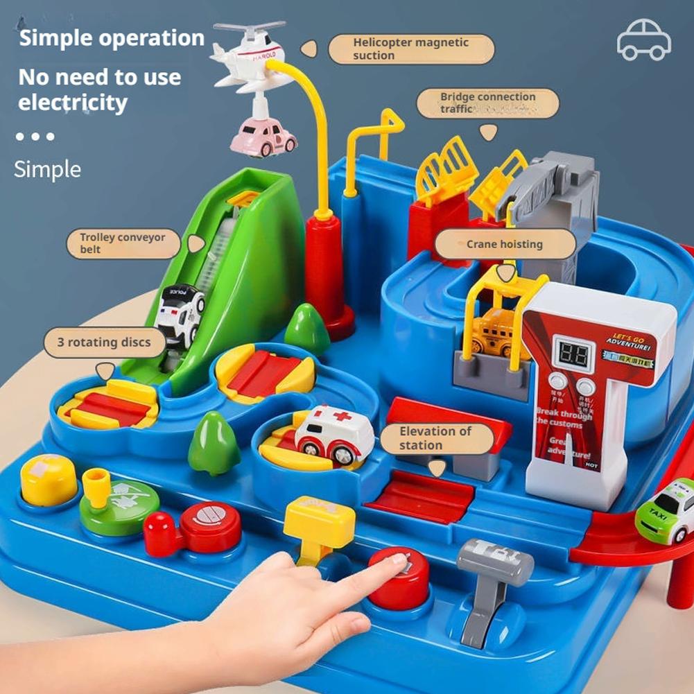 Mainan Edukasi Anak Model Kere - Toy Train Track Set ulasan dan harga
