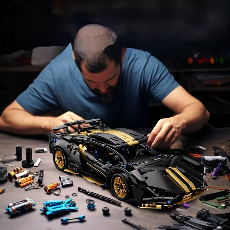 Blok Bangunan Model Mobil Spor - Kids Toys Lego ulasan dan harga