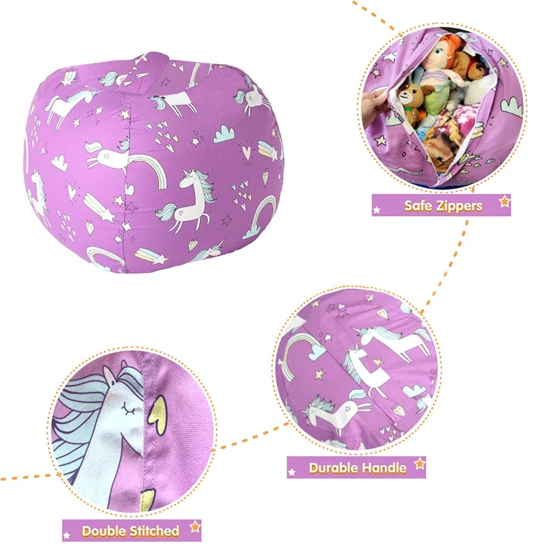 Kursi Penyimpanan Boneka Hewan - Kids Zip Toys ulasan dan harga