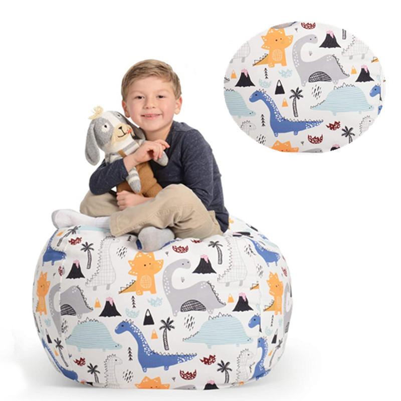 Kursi Bean Bag Penyimpanan Bon - Kids Zip Toys ulasan dan harga