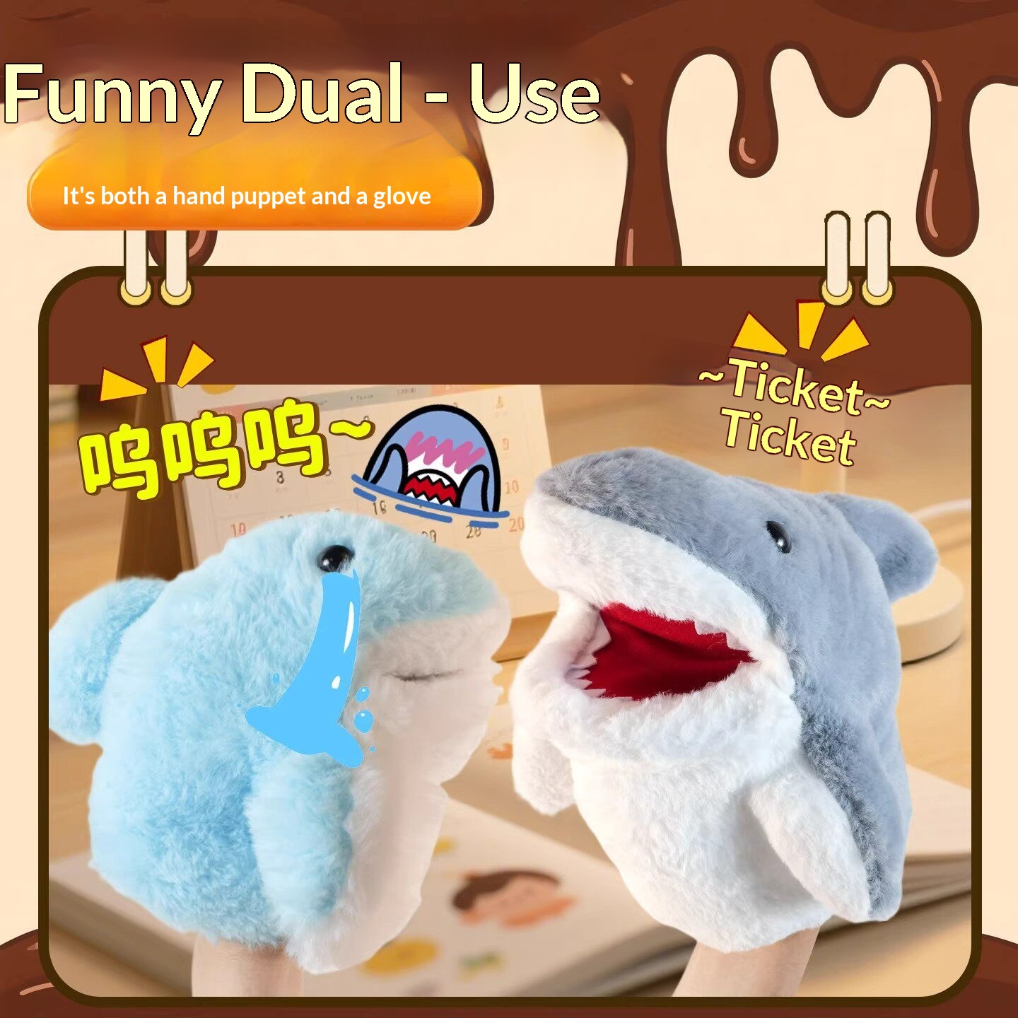 Boneka Tangan Hiu Boneka Hiu P - Kids Toys Young ulasan dan harga