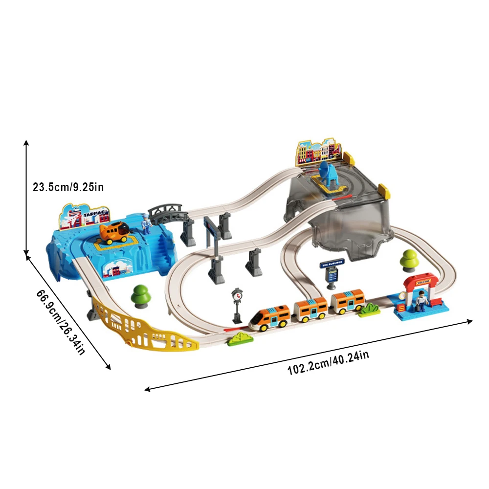 Set Mainan Rel Kereta Bertema  - Toy Train Track Set ulasan dan harga