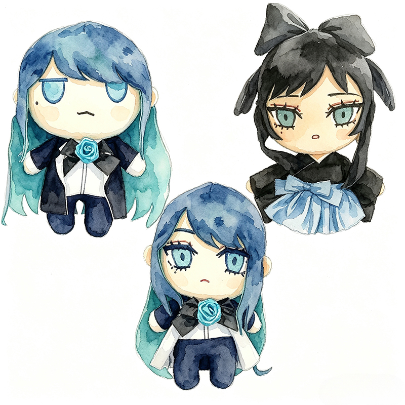 Boneka Plush Ado Hibana, Merch - Kids Toys Usa ulasan dan harga