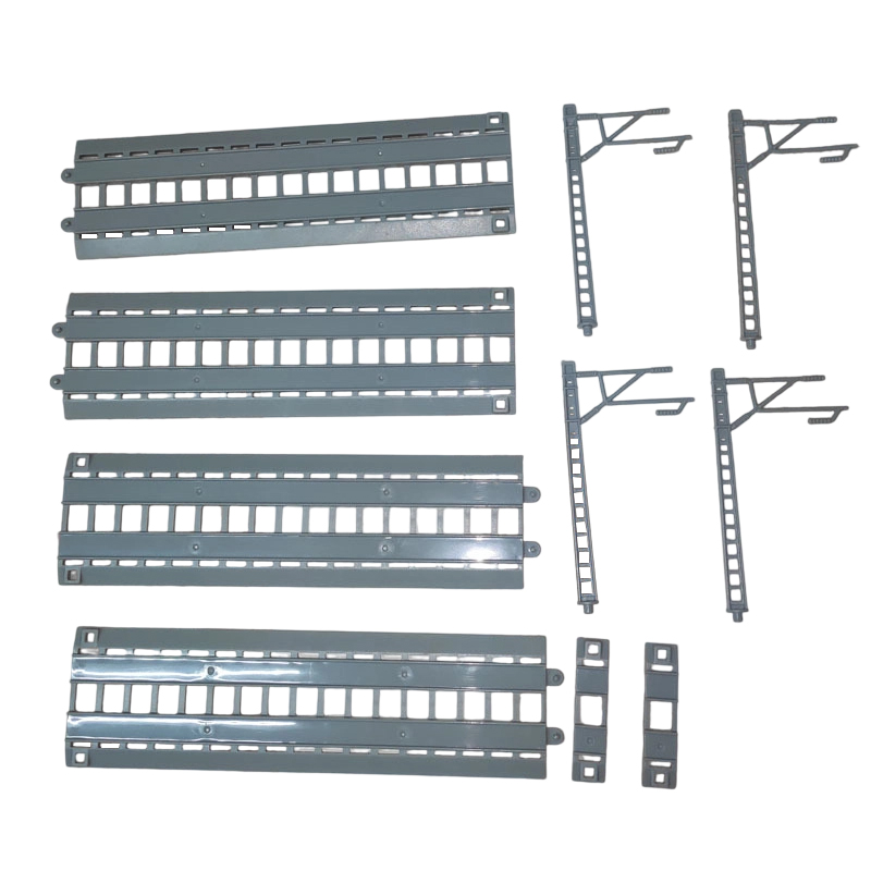 Set Rel Kereta Model Skala HO  - Toy Train Track Set ulasan dan harga