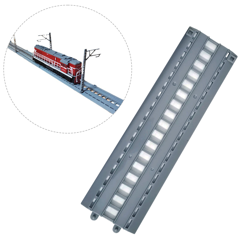 Set Rel Kereta Model Skala HO  - Toy Train Track Set ulasan dan harga
