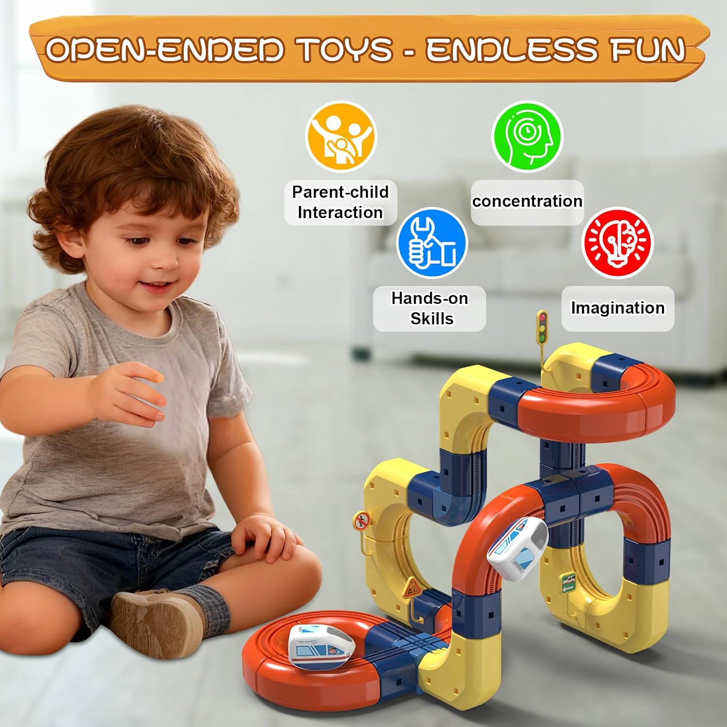 Set Kereta Listrik Trek Balap  - Toy Train Track Set ulasan dan harga