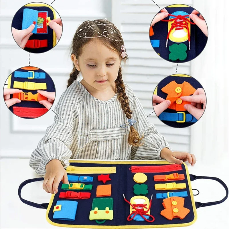 Papan Aktivitas Anak dengan Ka - Kids Zip Toys ulasan dan harga