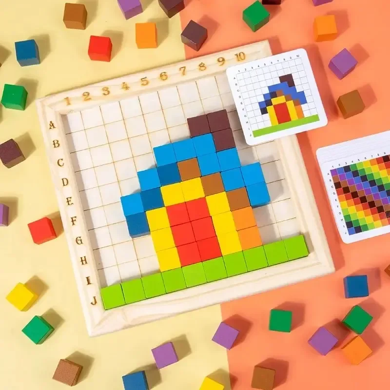 Mainan Puzzle Kayu Montessori  - Kids Toys Under $10 ulasan dan harga