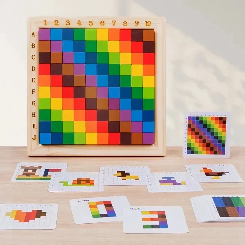Mainan Puzzle Kayu Montessori  - Kids Toys Under $10 ulasan dan harga