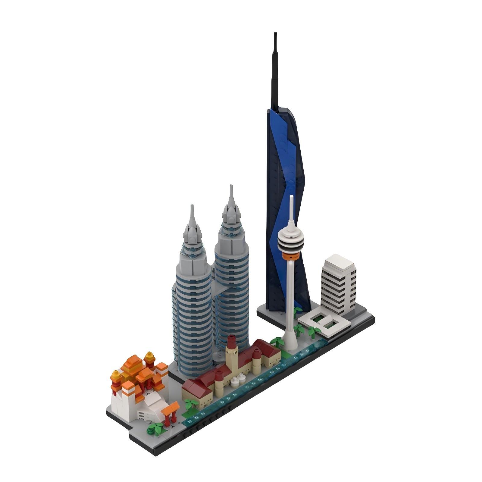Blok Bangunan Pemandangan Jala - Kids Toys Malaysia ulasan dan harga