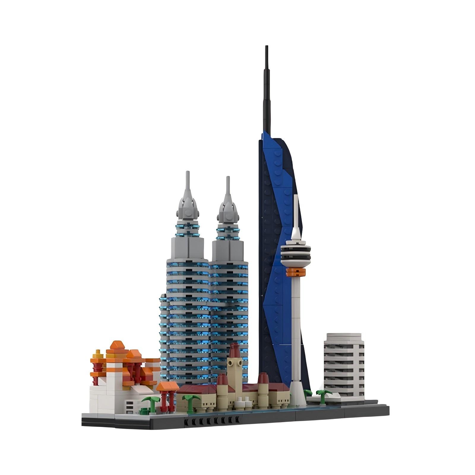 Blok Bangunan Pemandangan Jala - Kids Toys Malaysia ulasan dan harga