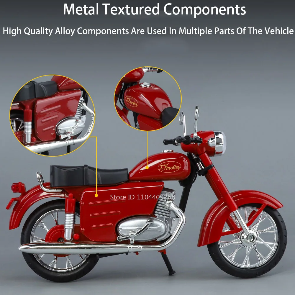 Skala 1:10 XF250 Model Sepeda  - Kids Toys Under $10 ulasan dan harga