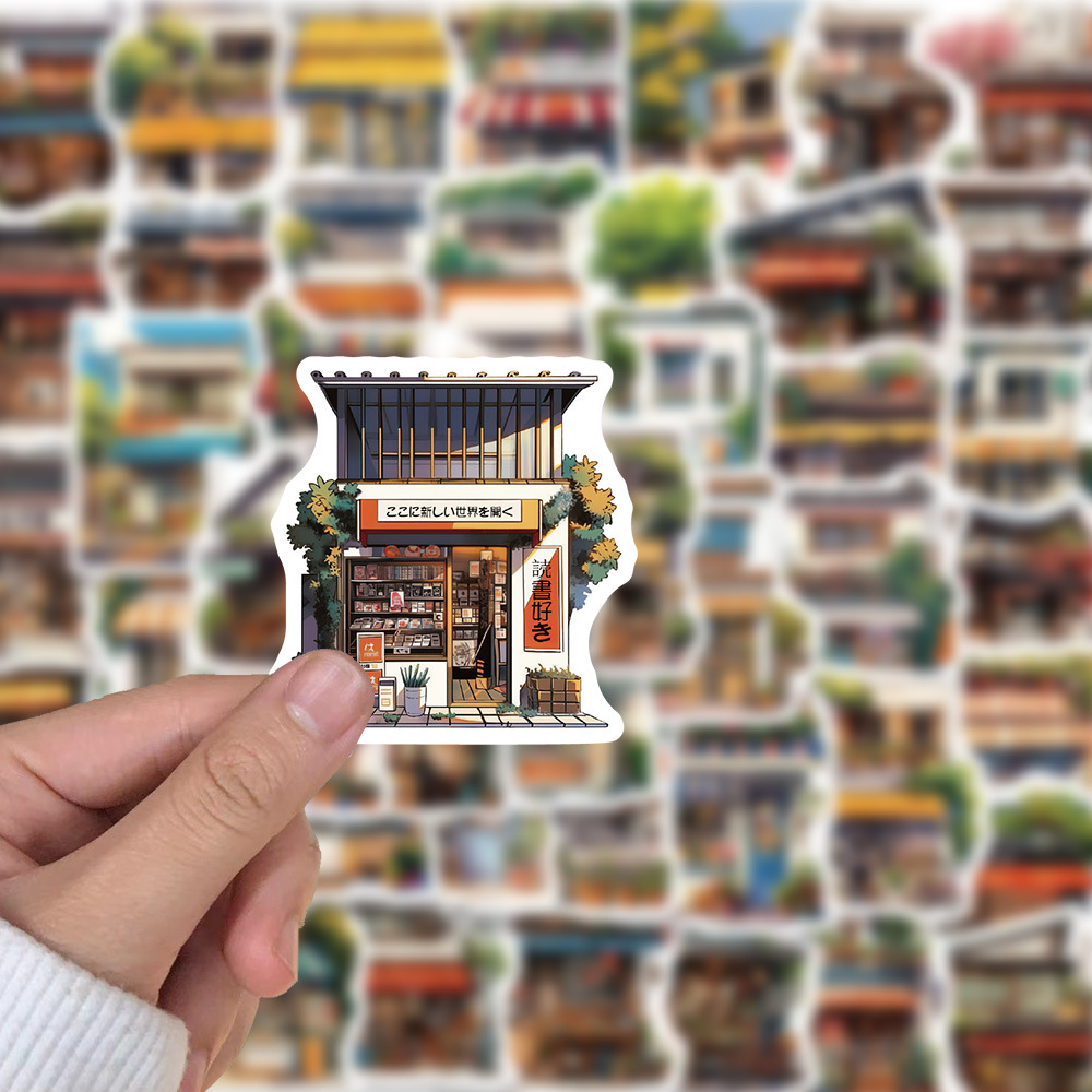 Stiker estetika Retro gaya Jep - Kids Toys Stores ulasan dan harga